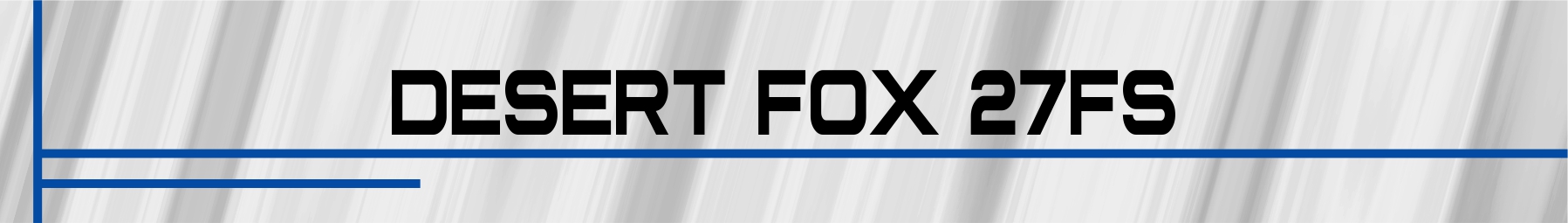 Northwood | Desert Fox 27FS