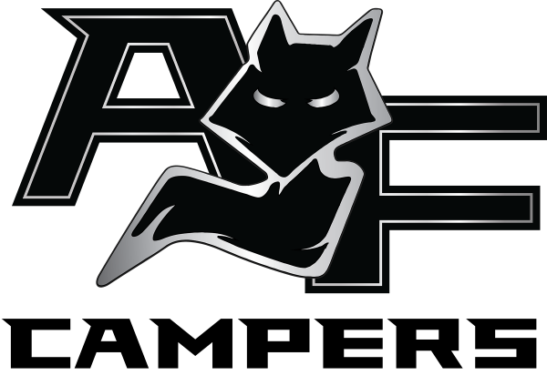 AF Fox Camper badge 2024 logo