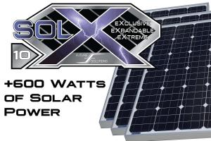 SolX 10 + 600 Watts of Solar
