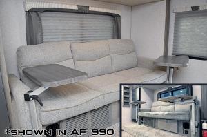 Storage Sofa 68″ w/Swing Tables (Del Dinette)