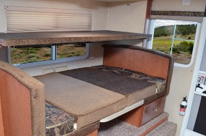 Overhead Bunk in Dinette     