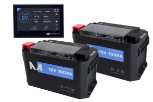 Two 100AH Li BatteriesC4 Monitor