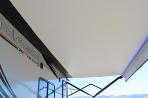 Weatherguard & RGB LED Lights on Awning