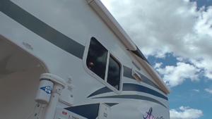 Side Box Awning (shown on Arctic Fox Camper)